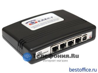 Система записи телефонных разговоров на компьютер для VoIP (IP) (USB/Ethernet) Telest RIP